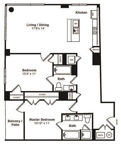 Floorplan - IO Piazza by Windsor