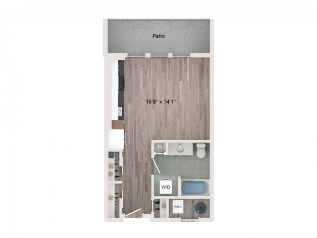 Studio S1 - CW OLD- Sugarmont Apartments & Townhomes