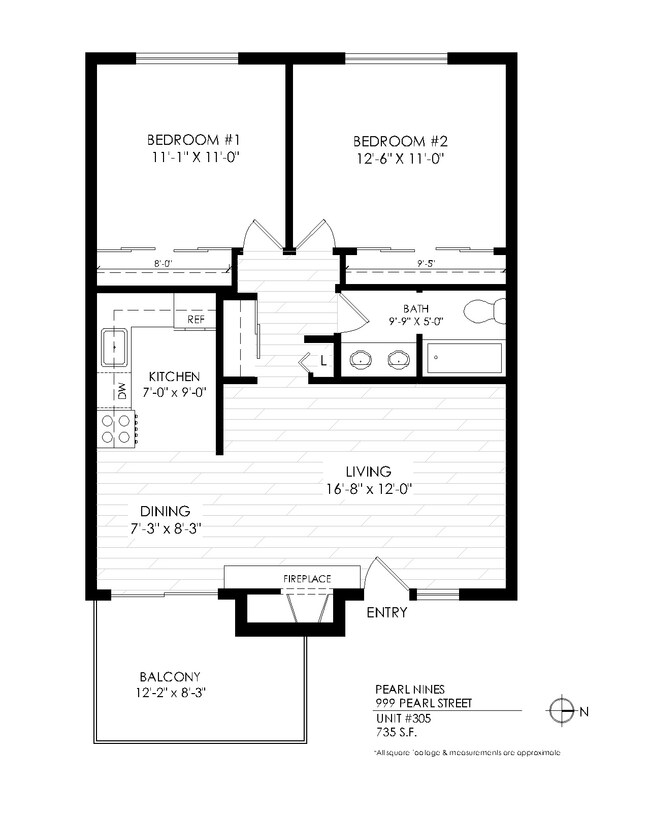 Floorplan - Pearl Nines