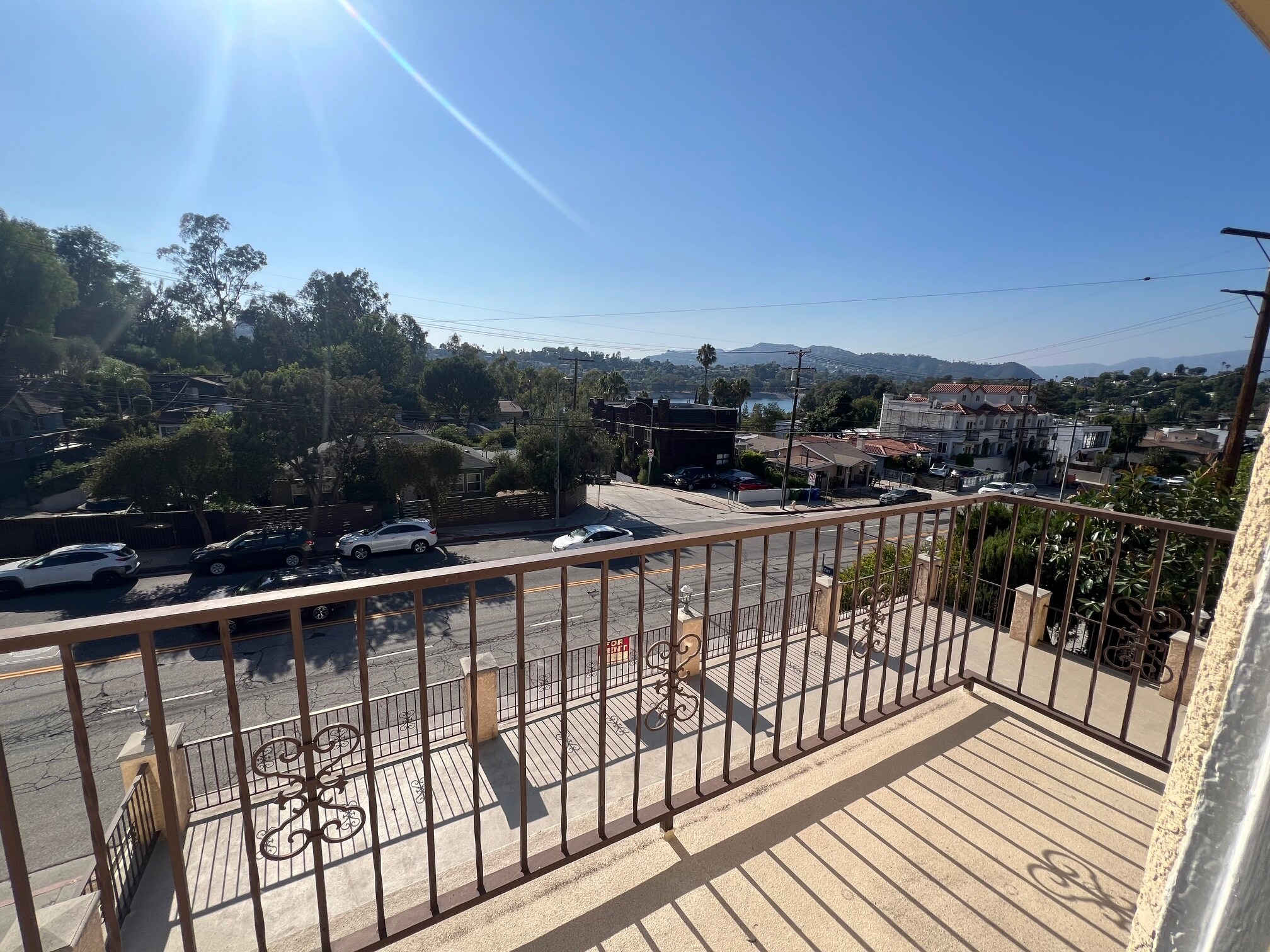 View from private balcony - 2256 Glendale Blvd