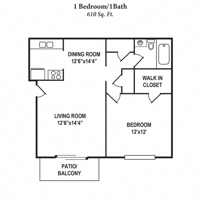 Floorplan - Summit East - A Senior Community