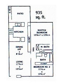2BR/2BA - Snapp Apartments