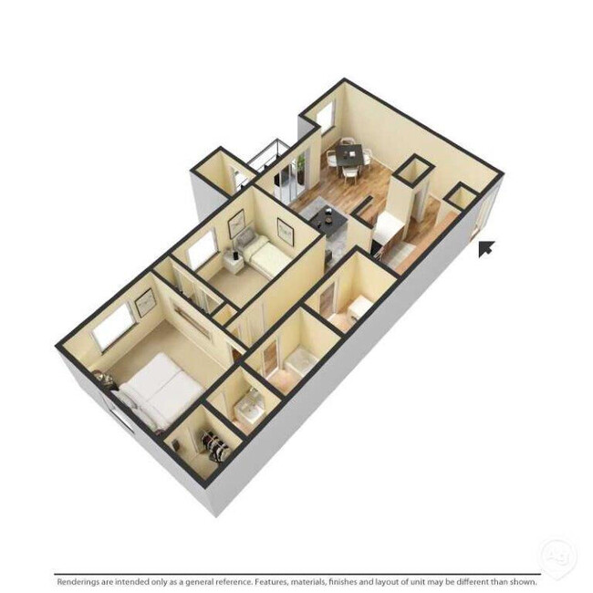 Floorplan - Falcon Pointe Apartments