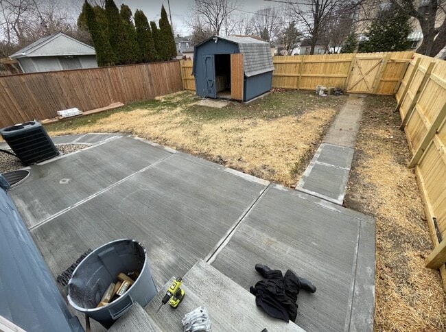 Fenced Backyard - 1728 W 3rd Ave