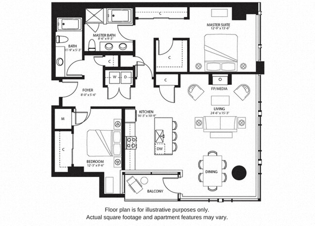 Floorplan - The Bravern