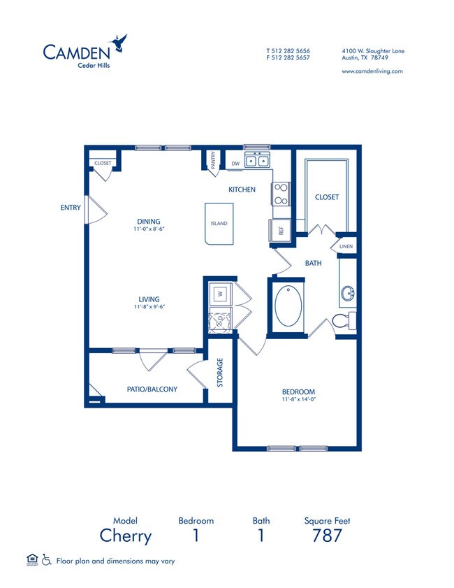 Floorplan - Camden Cedar Hills