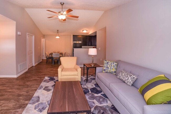 Livingroom towards Kitchen - Aldersgate Apartments at Green Pastures