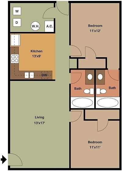 Floorplan - Serene at Creekstone