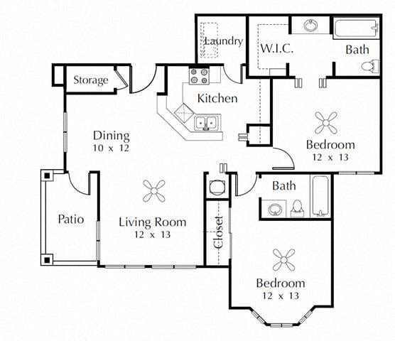 Floorplan - Osprey Links at Hunter's Creek