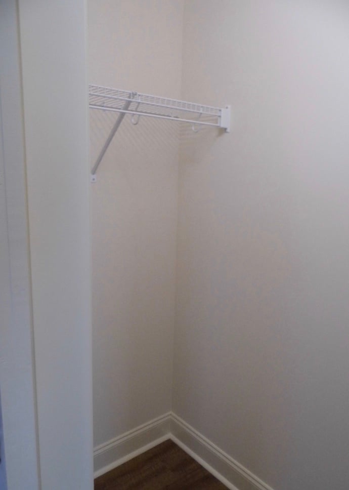 Coat rack and storage area - 2312-A Belle Ave NE