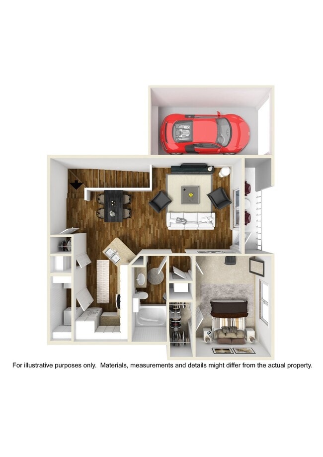 Floorplan - Faulkner Flats Apartment Homes