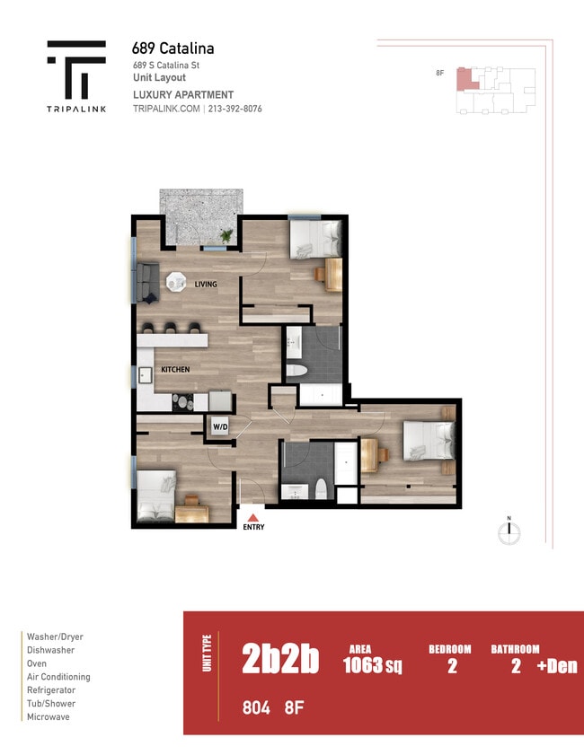 Floorplan - 689 Catalina
