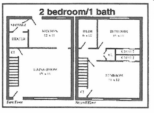 2BR/1BA - Tammy Brook Apartments