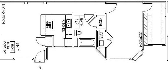 1BR/1BA - San Regis Apartments