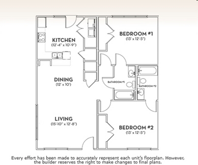 2BR/2BA - The Woodlands of Knoxville