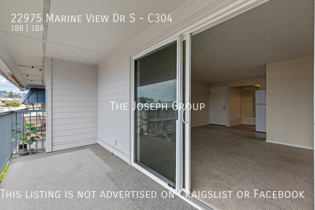 Building Photo - Des Moines 1 bed with view of Puget Sound