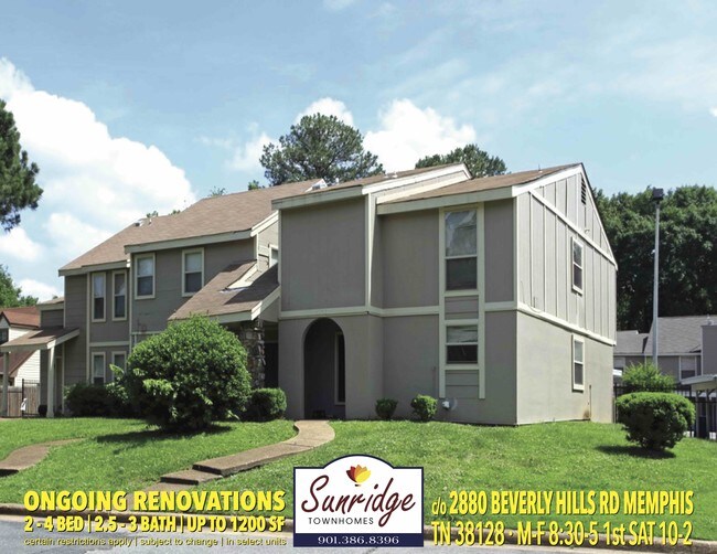 Sunridge Townhomes 5006 Cobalt Cv Memphis TN 38128 Apartment Finder