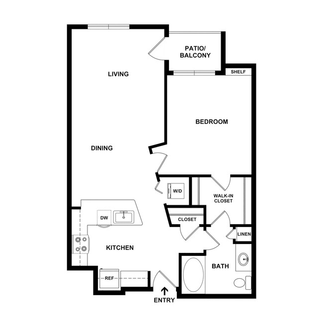 Floorplan - 7166 at Belmar