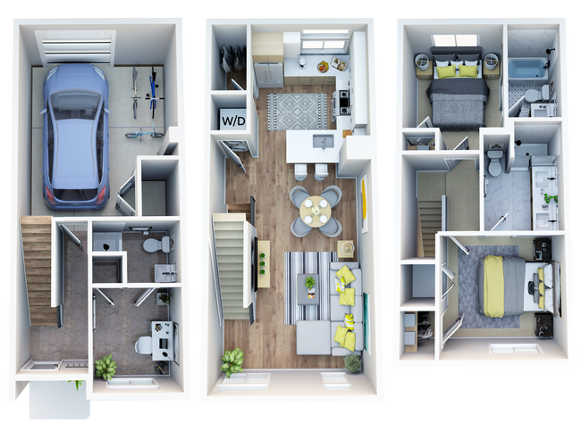 3x3 - Delaware Street Townhomes