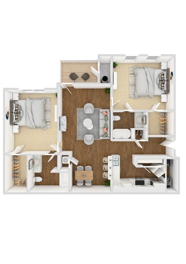 Floorplan - The Madison Apartment Homes