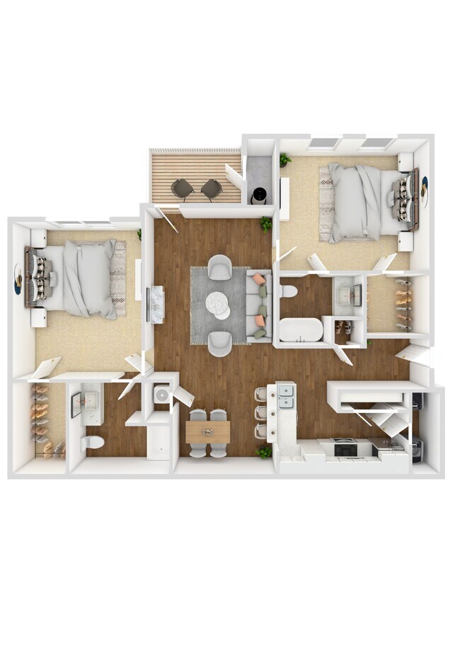 Floorplan - The Madison of Tyler Apartment Homes