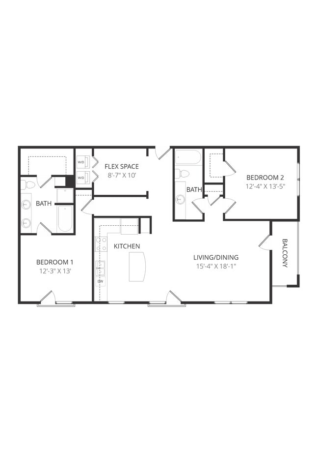 Floorplan - Lofts at Watters Creek Apartments