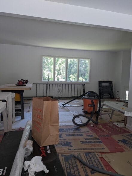 Livingroom from dining area - 544 Drakestown Rd