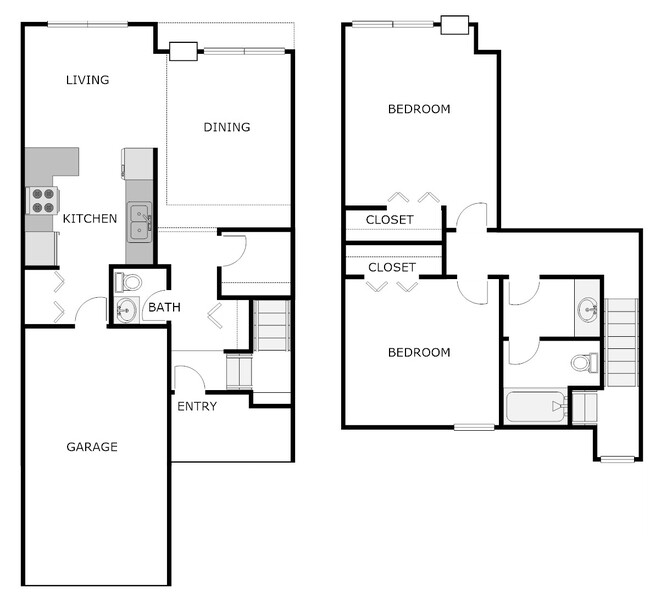 Floorplan - PARKSIDE TOWNHOMES OF ROCHESTER