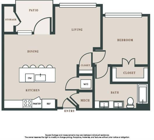 Floorplan - The Residences at Promontory