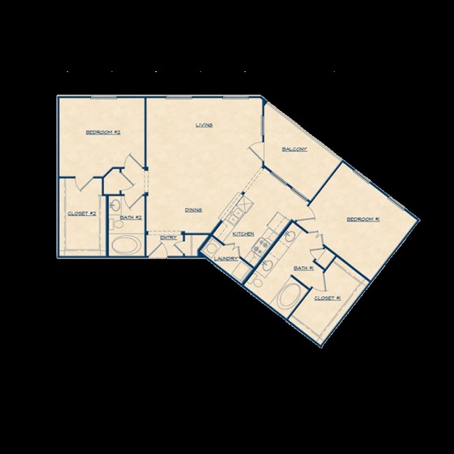 Floorplan - Bell Tower Flats