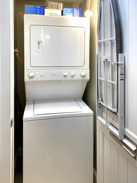 Washer-dryer combo (in-unit). - 328 Garden St