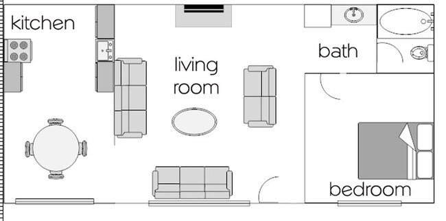 Floorplan - Sol y Cielo Apartments