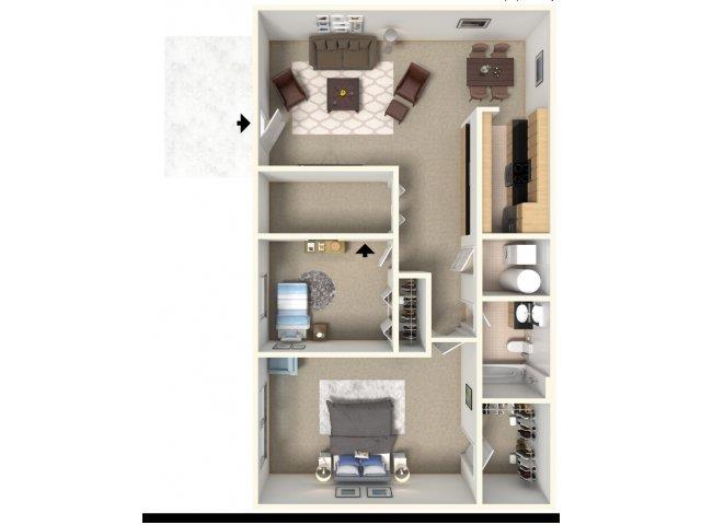 Floorplan - HighPoint Community Apartments