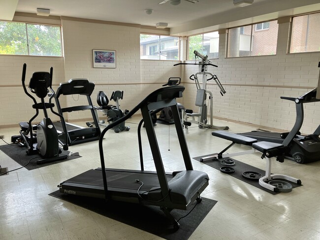 exercise room - 1403 Bradley Dr