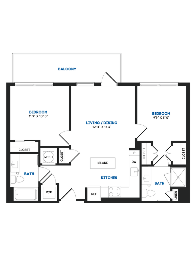 Floorplan - The Chase at Bryant Street