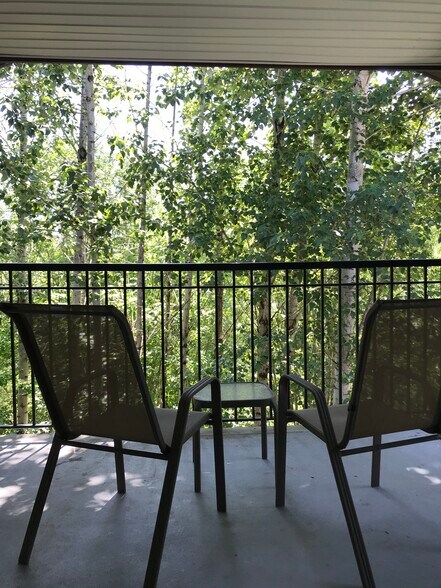 Private balcony facing green space - 730 NW 185th Ave