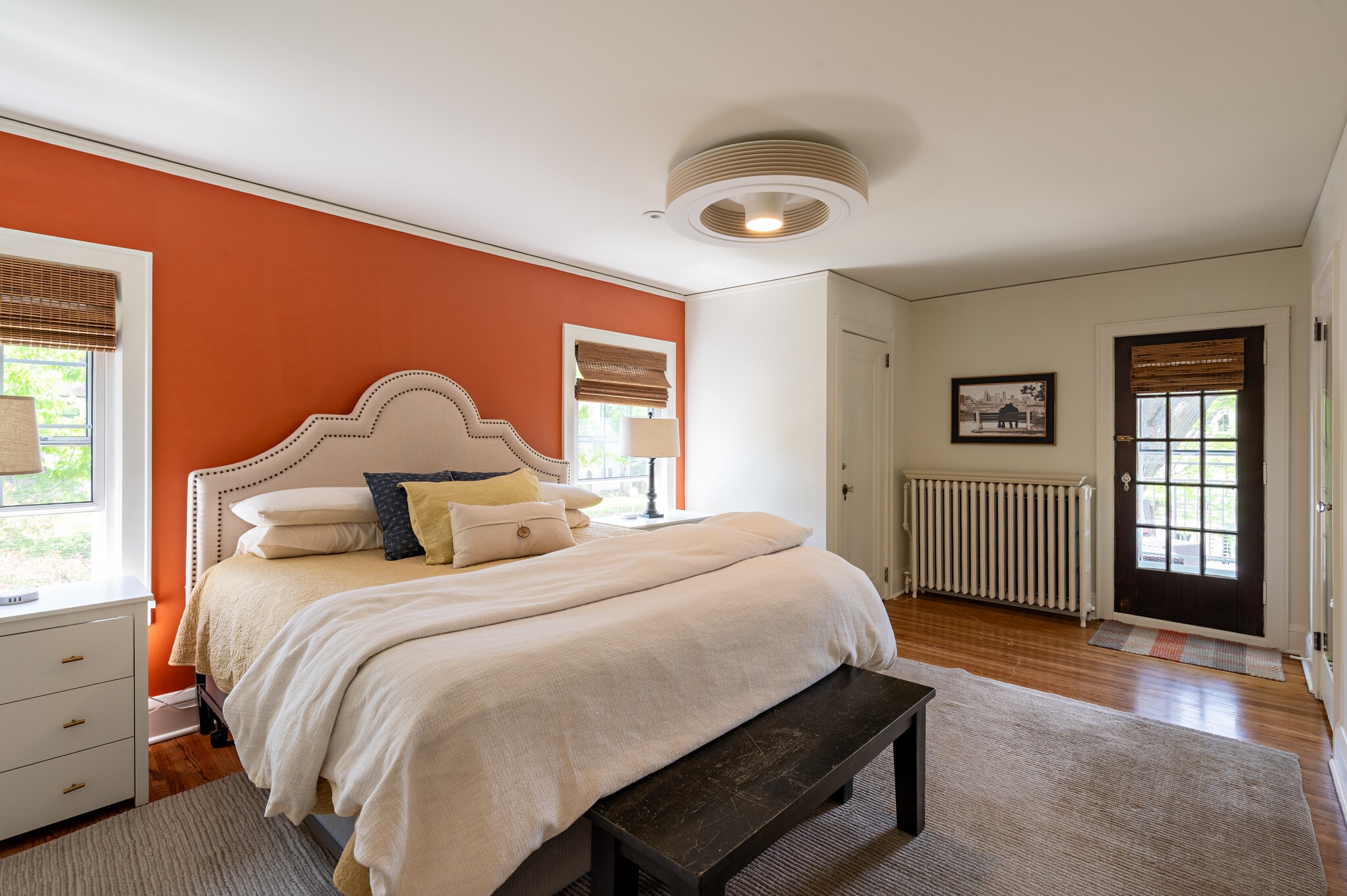 Primary suite has a walkout balcony and two walk-in closets - 1697 Pinehurst Ave