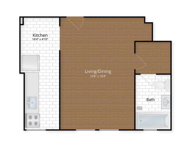 Floorplan - 1630 Park Apartments