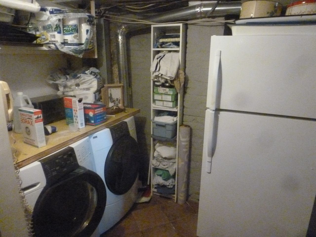 Utility area (wash/dry/2nd refrigerator) - 732 3rd St NE