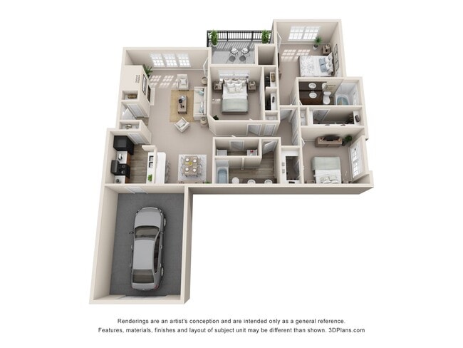 Floorplan - TalaVera Apartments