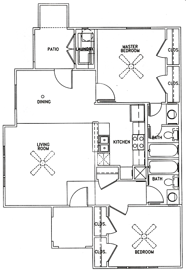 2BR/2BA - Scott Street Townhomes