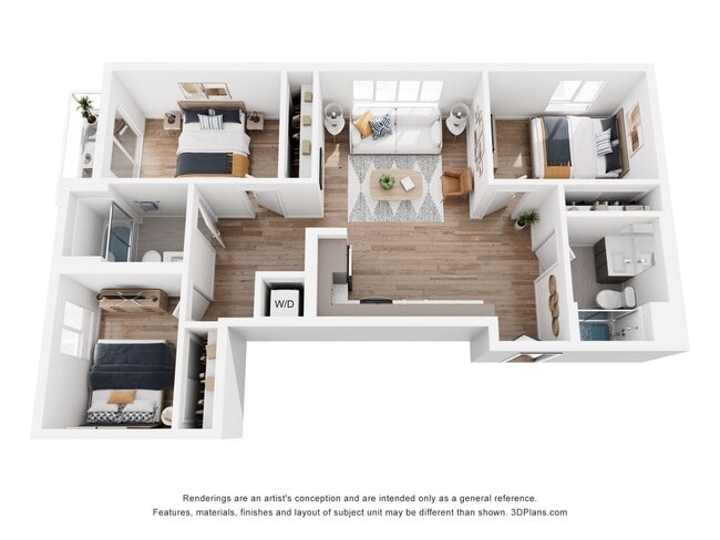 Floorplan - Federal Apartments