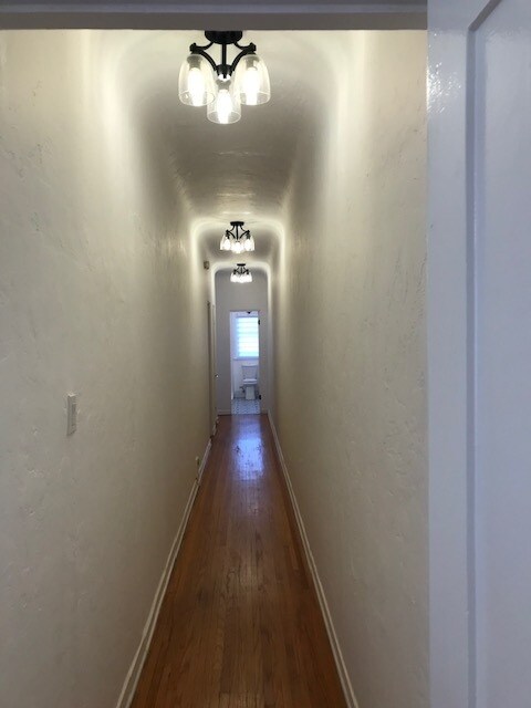 Hall to bedrooms - 916 S Orange Grove Ave