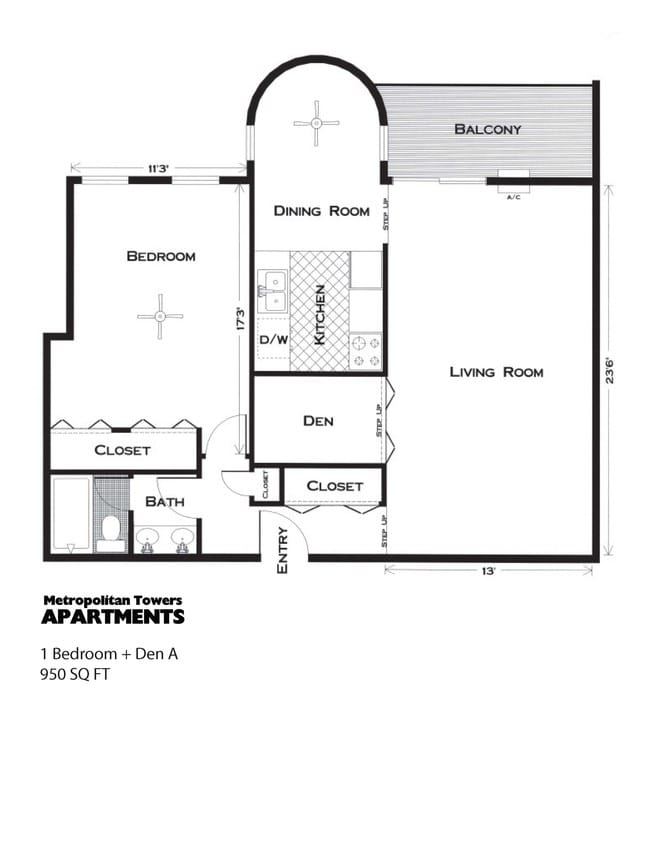 Floorplan - Metropolitan Towers
