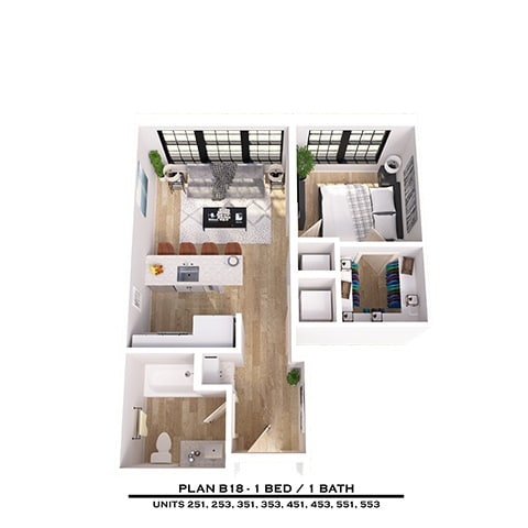 Floorplan - The Eastern