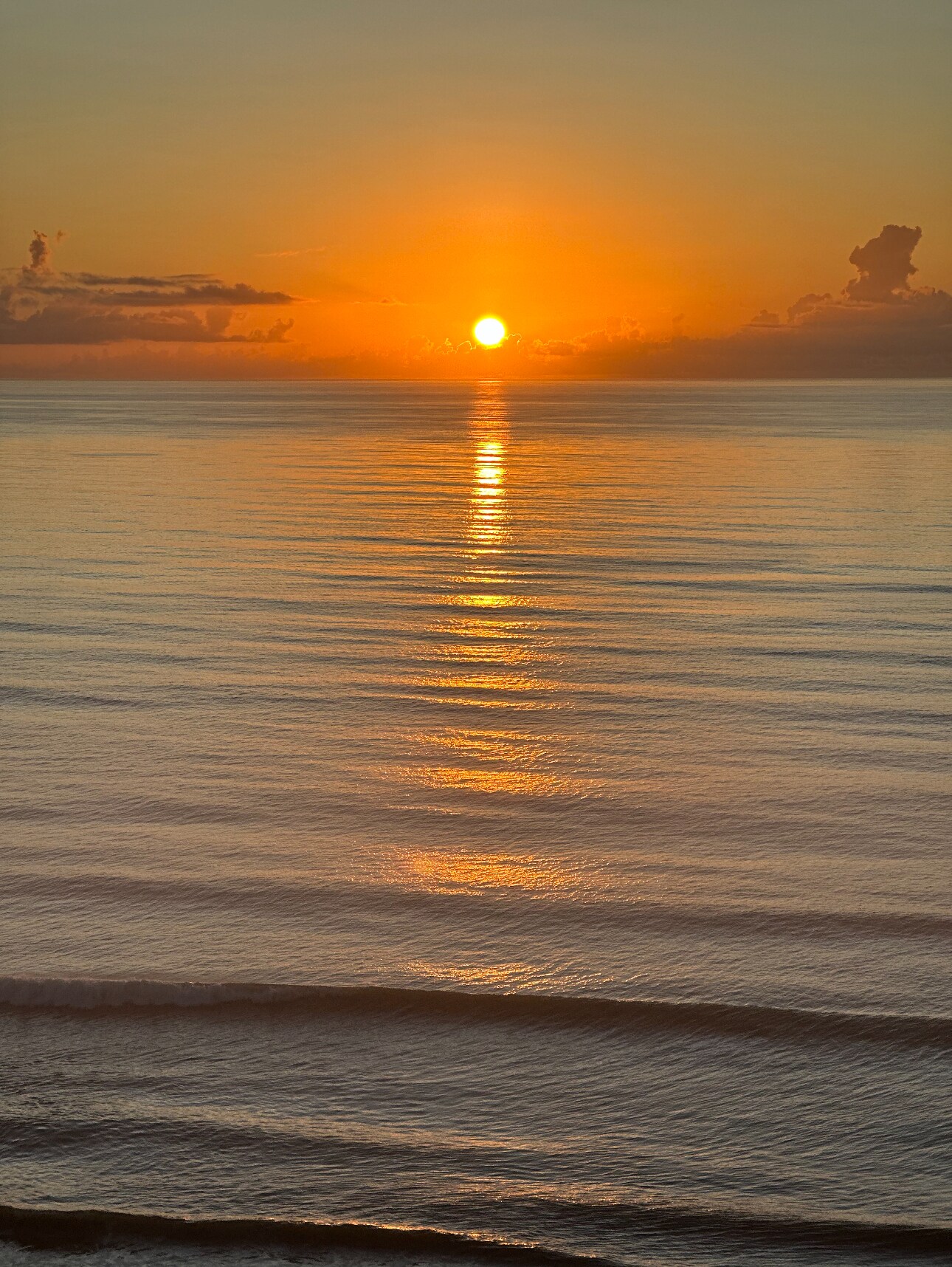 sunrise from balcony - 3043 S Atlantic Ave