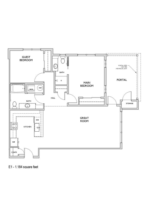 Floorplan - Acequia Lofts