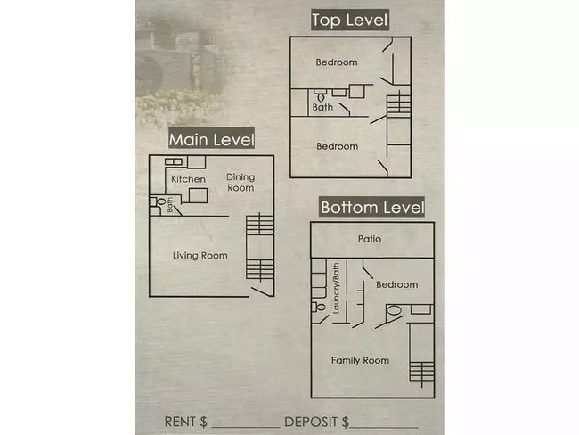 Floorplan - Townhomes at Mountain Ridge