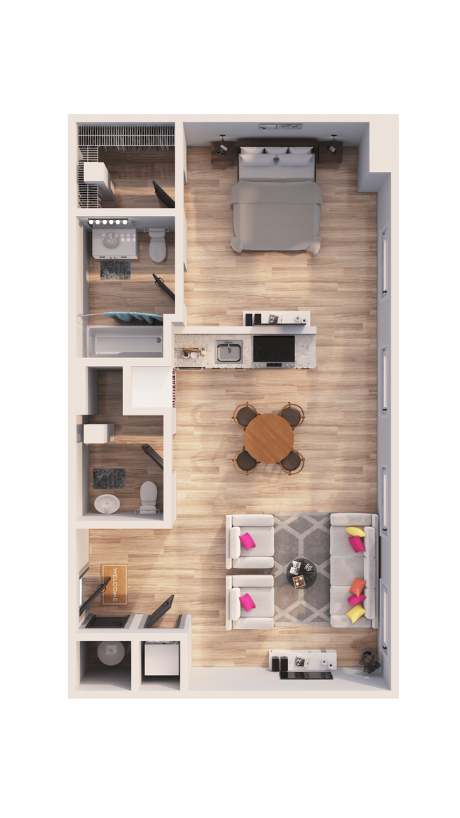 Floorplan - Roosevelt Lofts