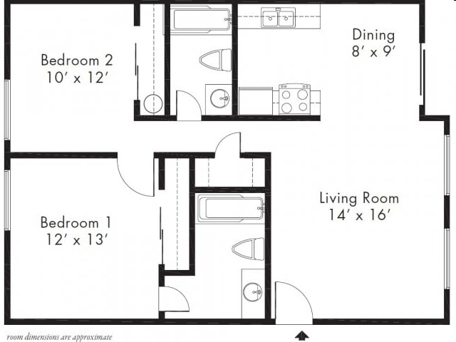 2BR/2BA - Avalon Springs